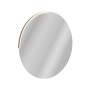 Runder Fackelmann Spiegel Moon, 80 cm, mit LED-Leuchte in Neutralweiß.