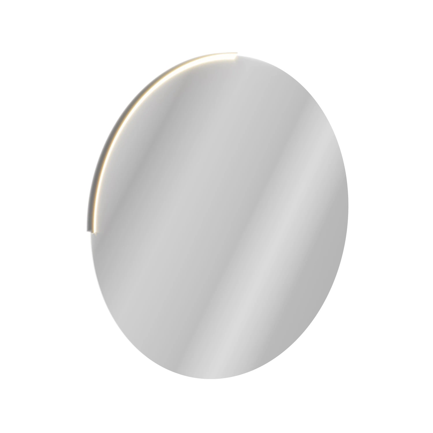 Fackelmann Spiegel Moon inkl. LED Leuchte 24 V 80 cm Neutralweiß