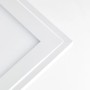 Detailaufnahme: Weißes LED-Panel Abie 40x40 cm mit RGB-Farbsteuerung.
