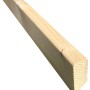 Sockelleiste aus Fichte, 47x16x2400 mm, für einen harmonischen Bodenabschluss.