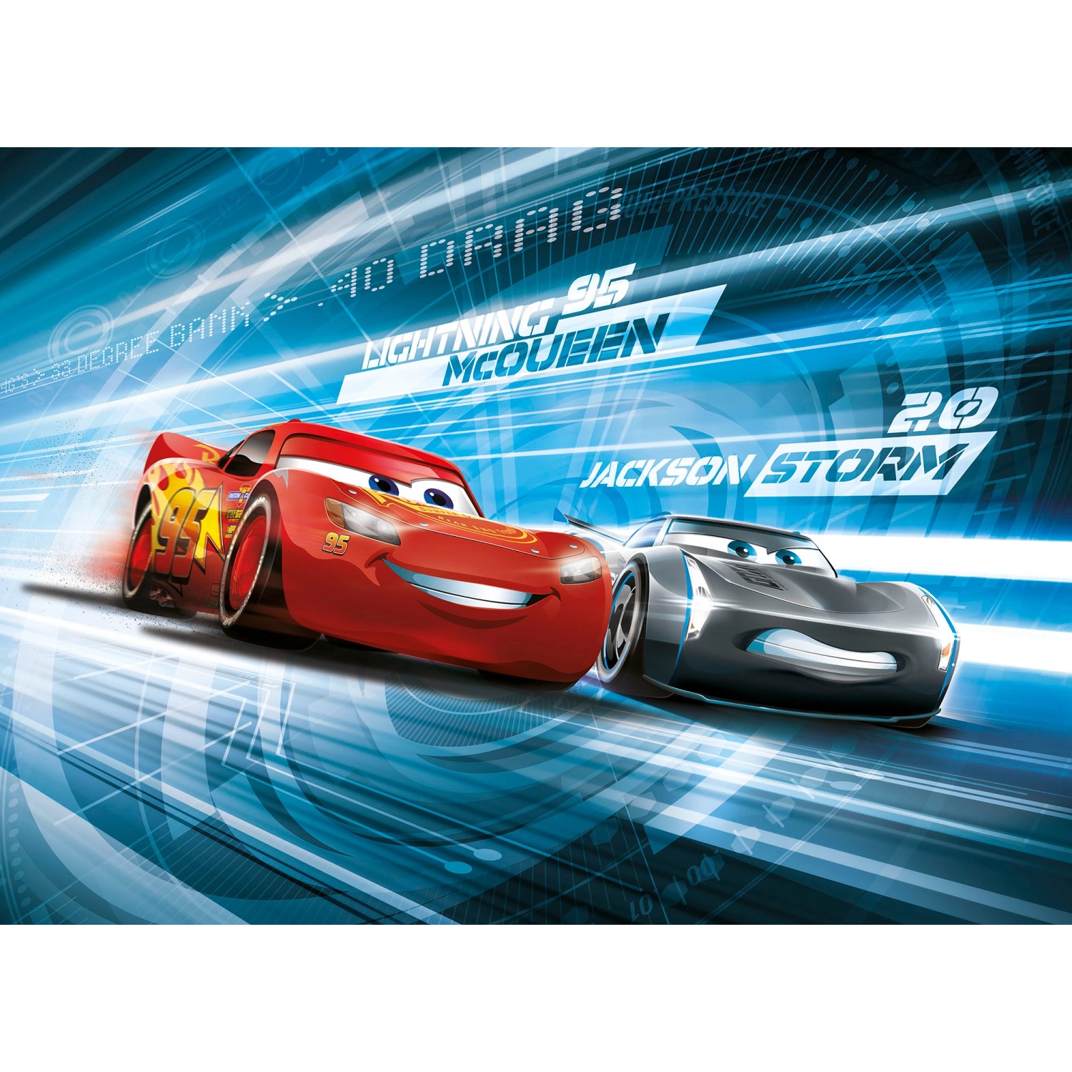 Komar Fototapete Cars3 Simulation 254 cm x 184 cm FSC® günstig online kaufen