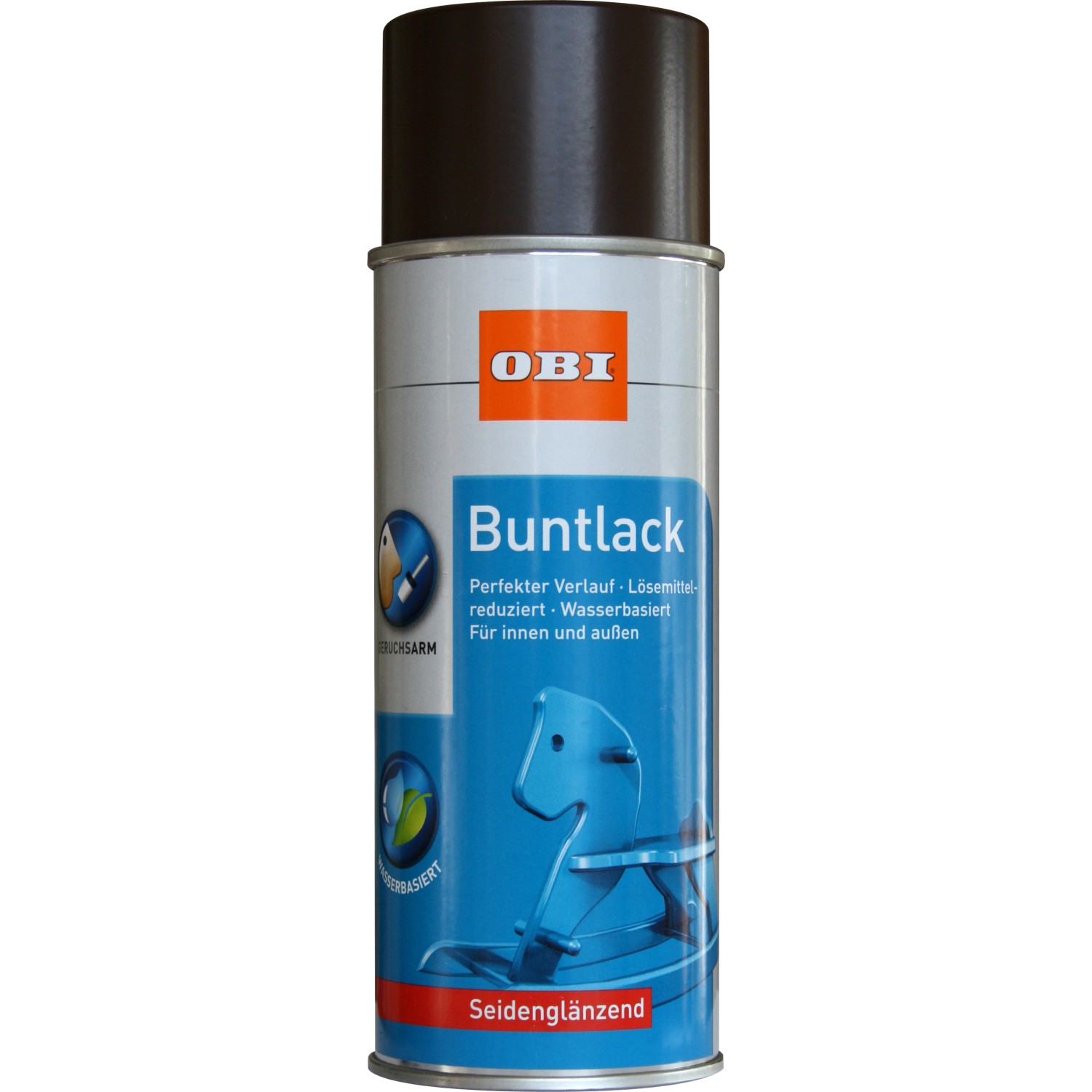 OBI Buntlack Spray RAL 8017 Schokobraun seidenglänzend wv 400 ml