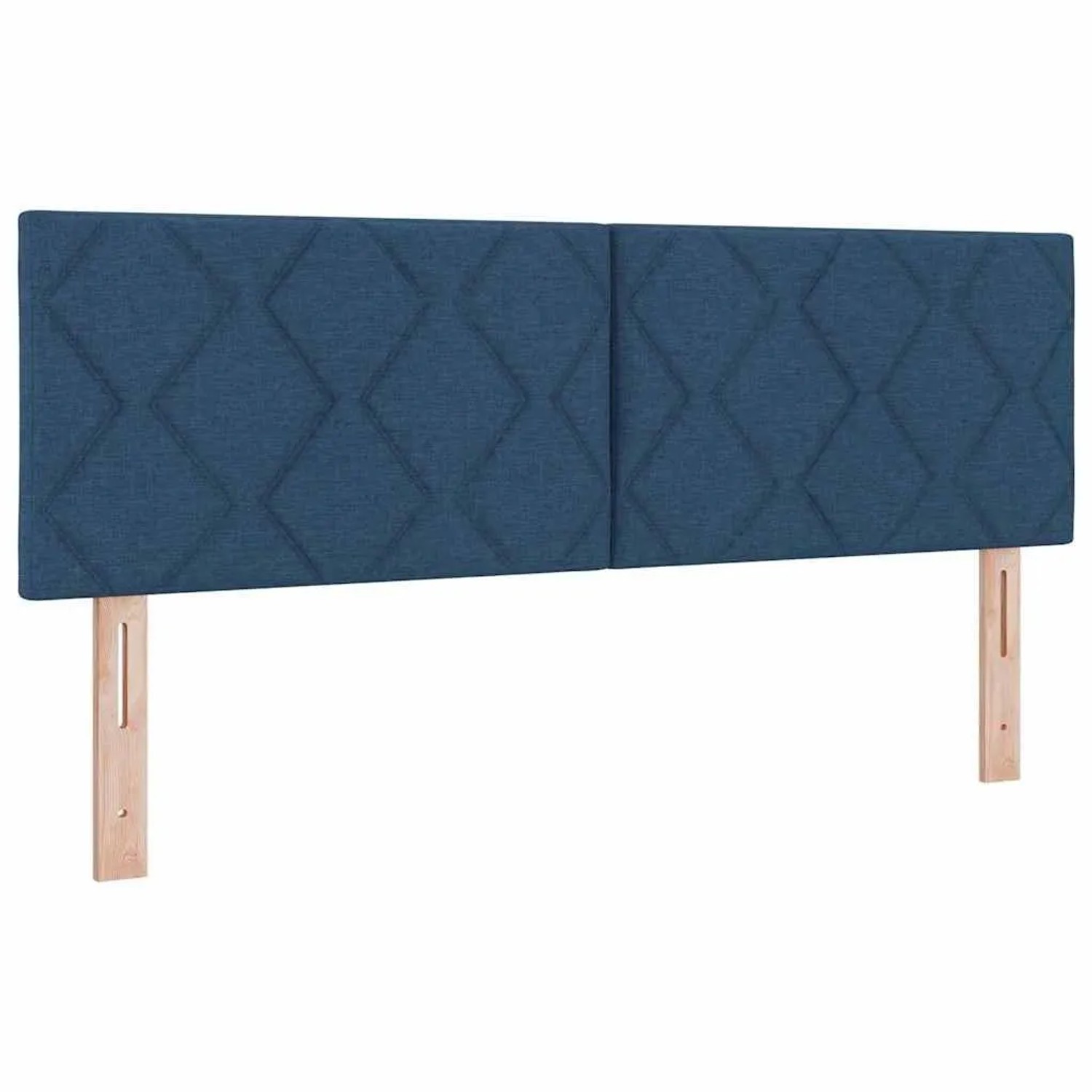 vidaXL Kopfteil mit Kopfteil Blau 160 cm Kunstleder 42007260