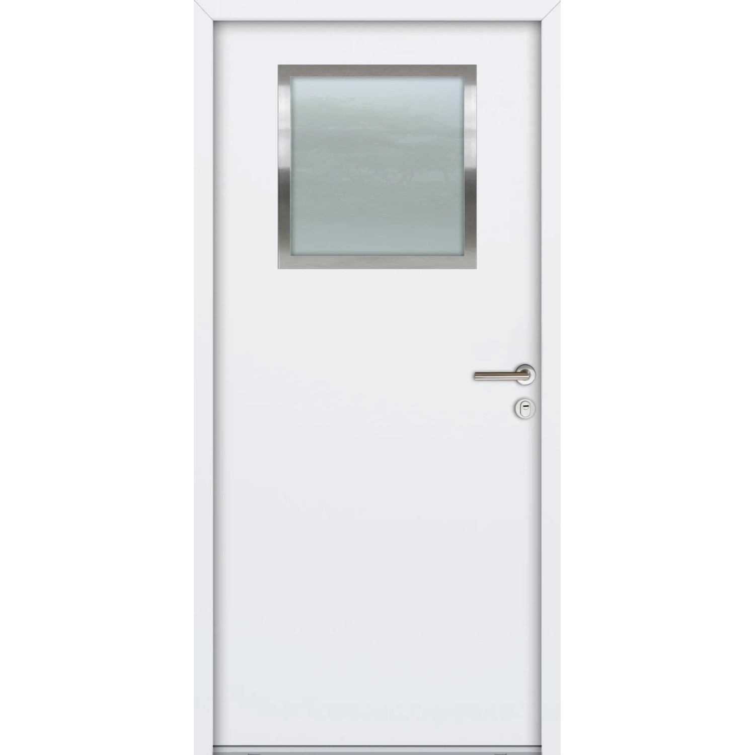 FM Türen NBT56 Modell K01 1000 x 2000 Weiß Rechts