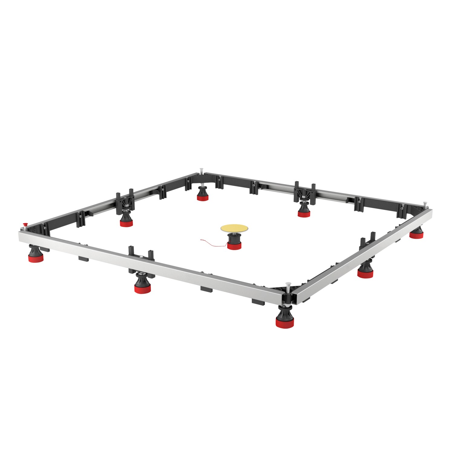 Schulte ExpressPlus Duschwannen Einbaurahmen Höhenverstellbarkeit 65 - 190 mm