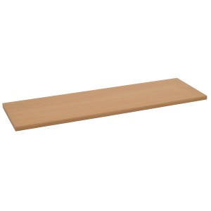 Regalbrett in Buche Holznachbildung, 80x20x1,6 cm, für Möbelbau und DIY-Projekte.