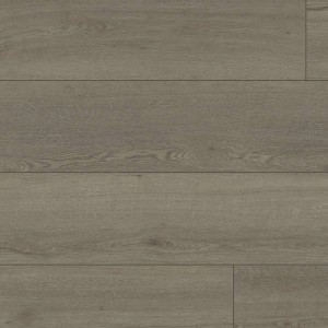 Anaturo Klebe-Vinylboden Mio 55 Eiche Fano, graubraune Holzoptik mit lackierten Akzentfugen.