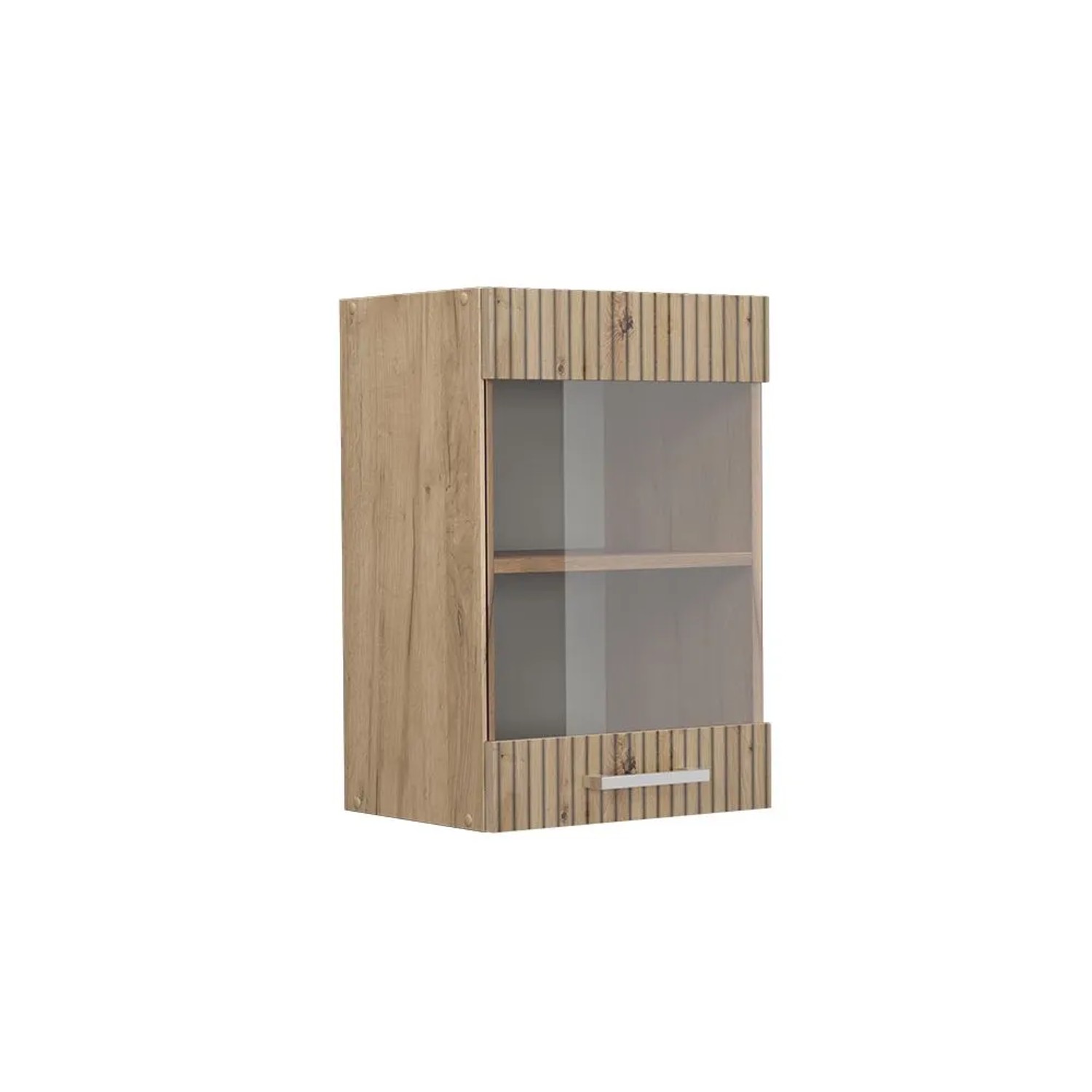 Vicco Küchenglasschrank R-Line Glashängeschrank Artisan-Eiche Goldkraft Eiche 40 cm