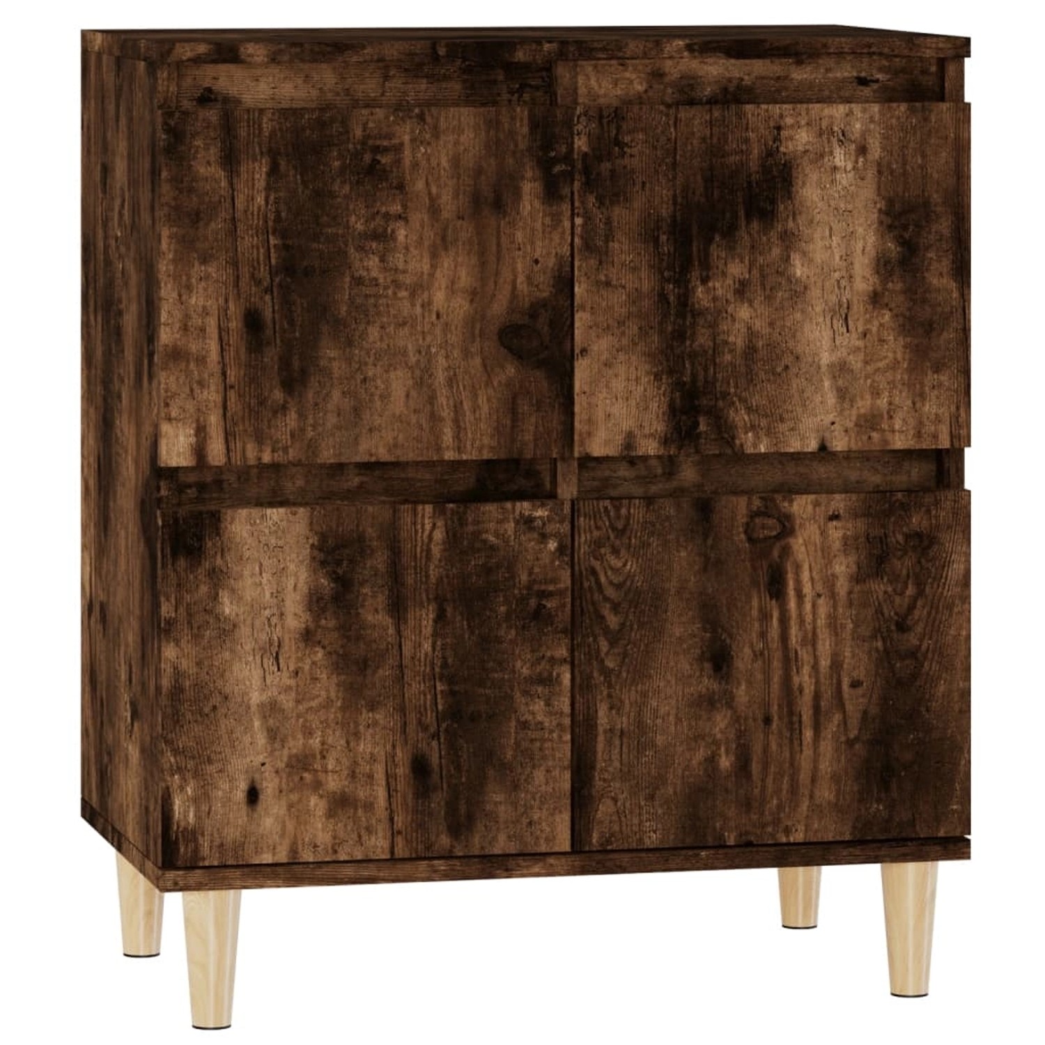 vidaXL Sideboard Räuchereiche 60x35x70 cm Holzwerkstoff 821161