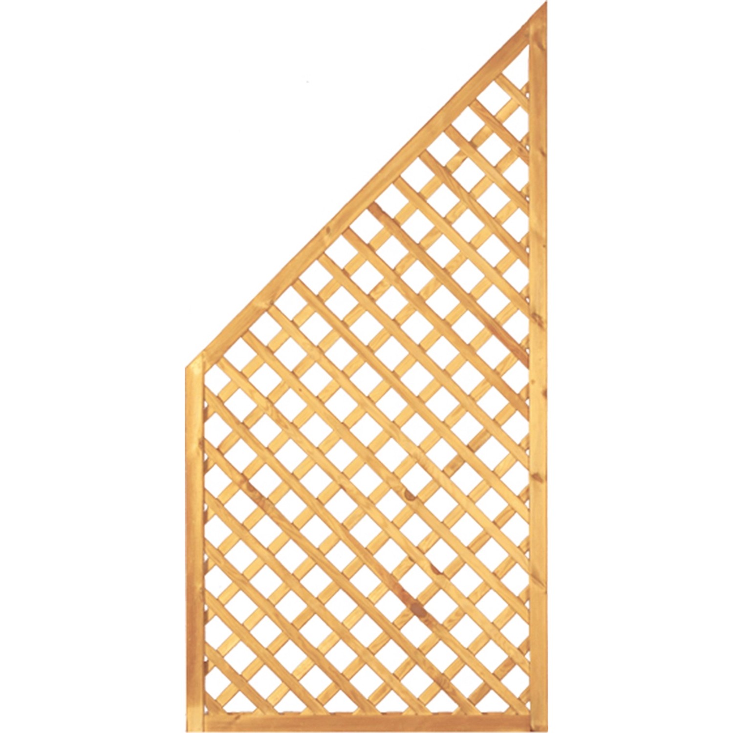 T & J Diagonal Rankzaun Ecke 6x6  90 x 180/90 cm