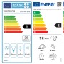 Energieeffizienzlabel für Respekta Küchengeräte: Backofen A, Dunstabzugshaube B, Geschirrspüler & Kühlschrank E.