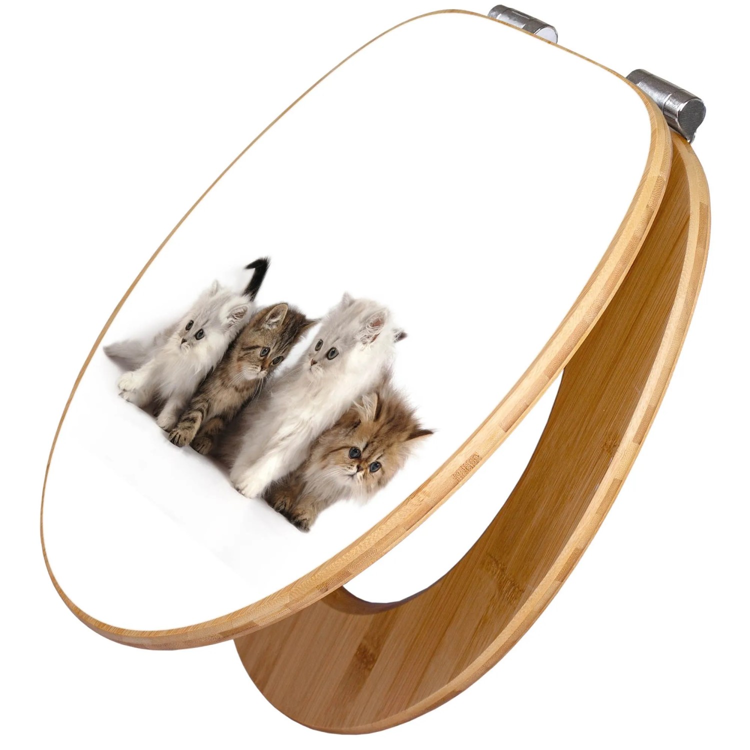 Banjado Design WC Sitz Bambus Holz Toilettendeckel Mit Absenkautomatik Klod günstig online kaufen