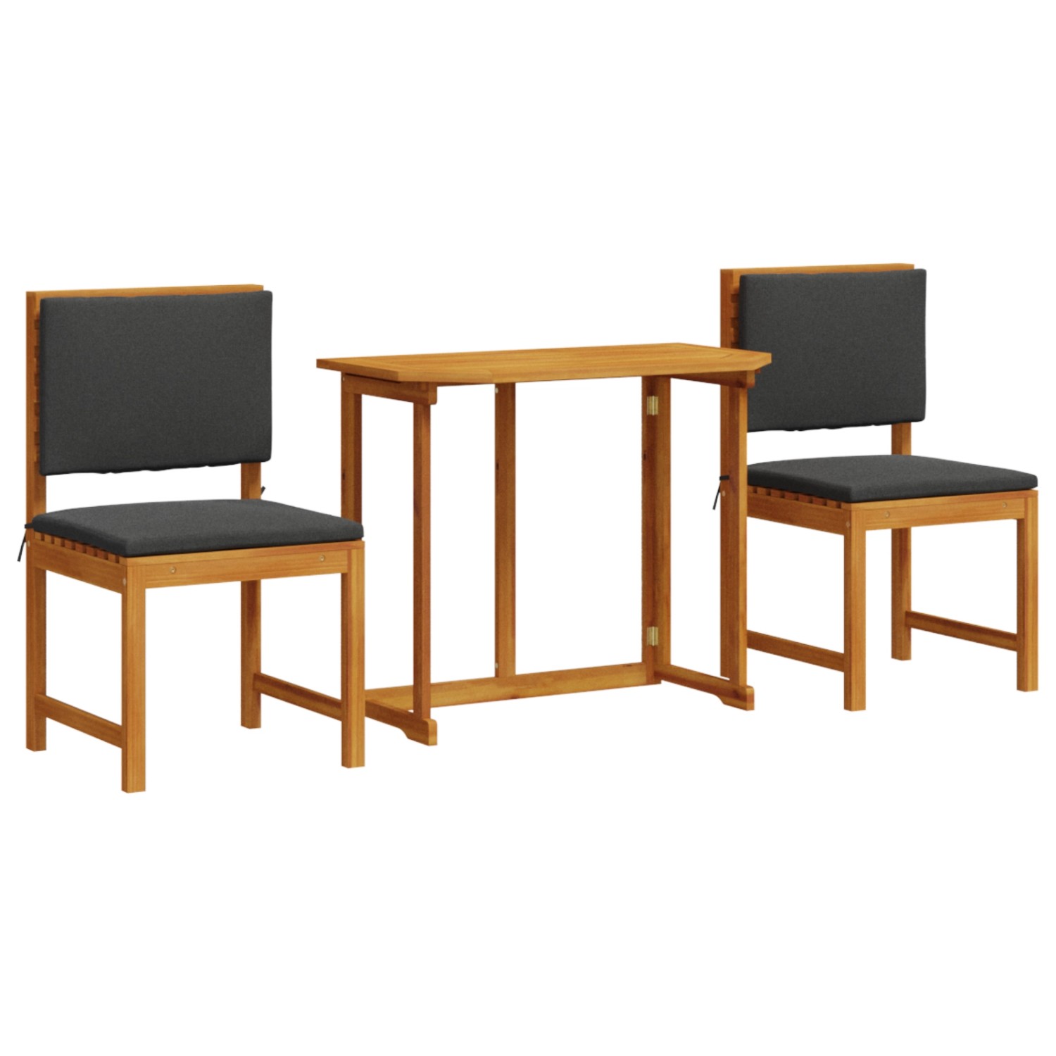vidaXL 3-tlg Garten-Essgruppe Massivholz Akazie 3329112 günstig online kaufen