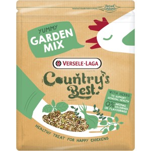 Versele-Laga Country's Best Snack Garden Mix 1kg für Geflügel, Getreidemischung mit Kräutern.