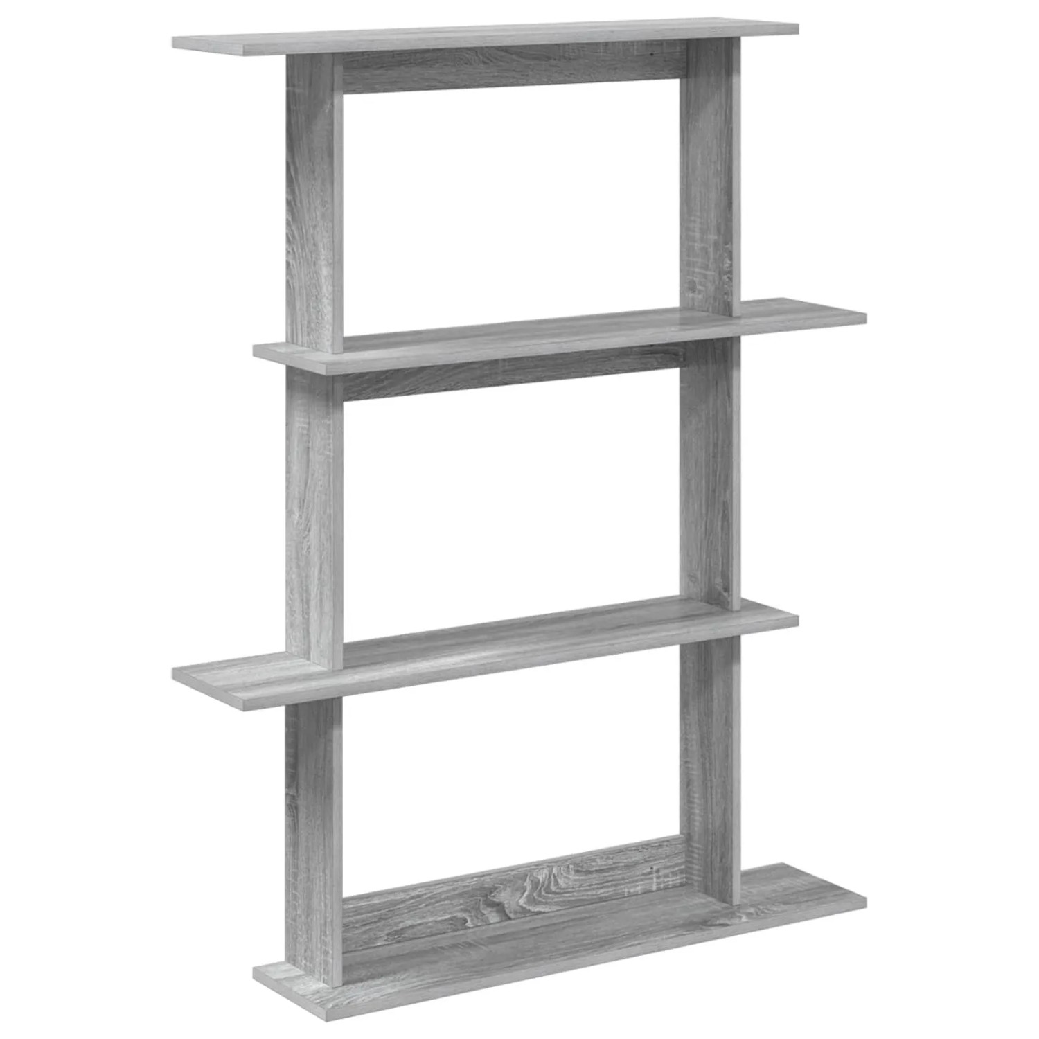 vidaXL Wandregal Grau Sonoma 100 x 20 x 126 cm Holzwerkstoff 8012065