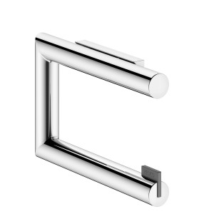 Keuco Reva Toilettenpapierhalter, verchromt, offener Bügel, Badaccessoire.