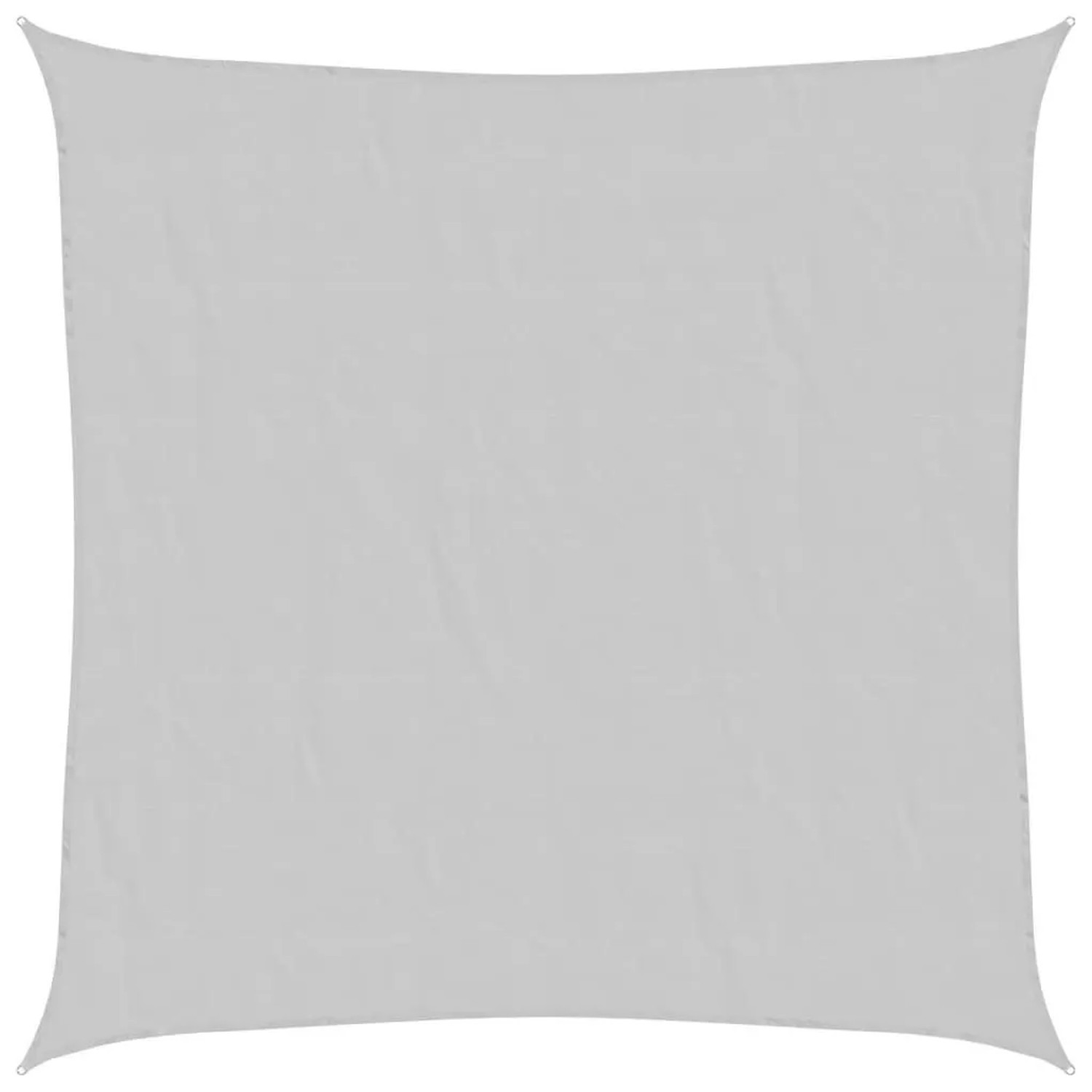 vidaXL Sonnensegel Hellgrau 6x6 m 100% Polyester Oxford 4000406 günstig online kaufen