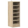 vidaXL Schuhschrank Sonoma-Eiche 31,5x35x90 cm Holzwerkstoff 809002