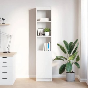 vidaXL Highboard Weiß 37,5x35x180 cm Holzwerkstoff 861670