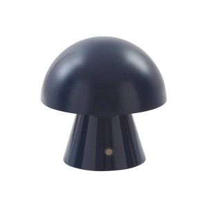 Lindby LED Tischlampe Nevijo 10012945mit USB Anschluss Dimmbar für Kinder Junges Wohnen in Blau aus Metall 1-flammig Wohnzimmerleuchte