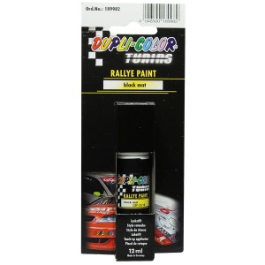Dupli-Color Rallye Paint Lackstift, Schwarz matt, 12ml für Lackreparatur & Karosserie.