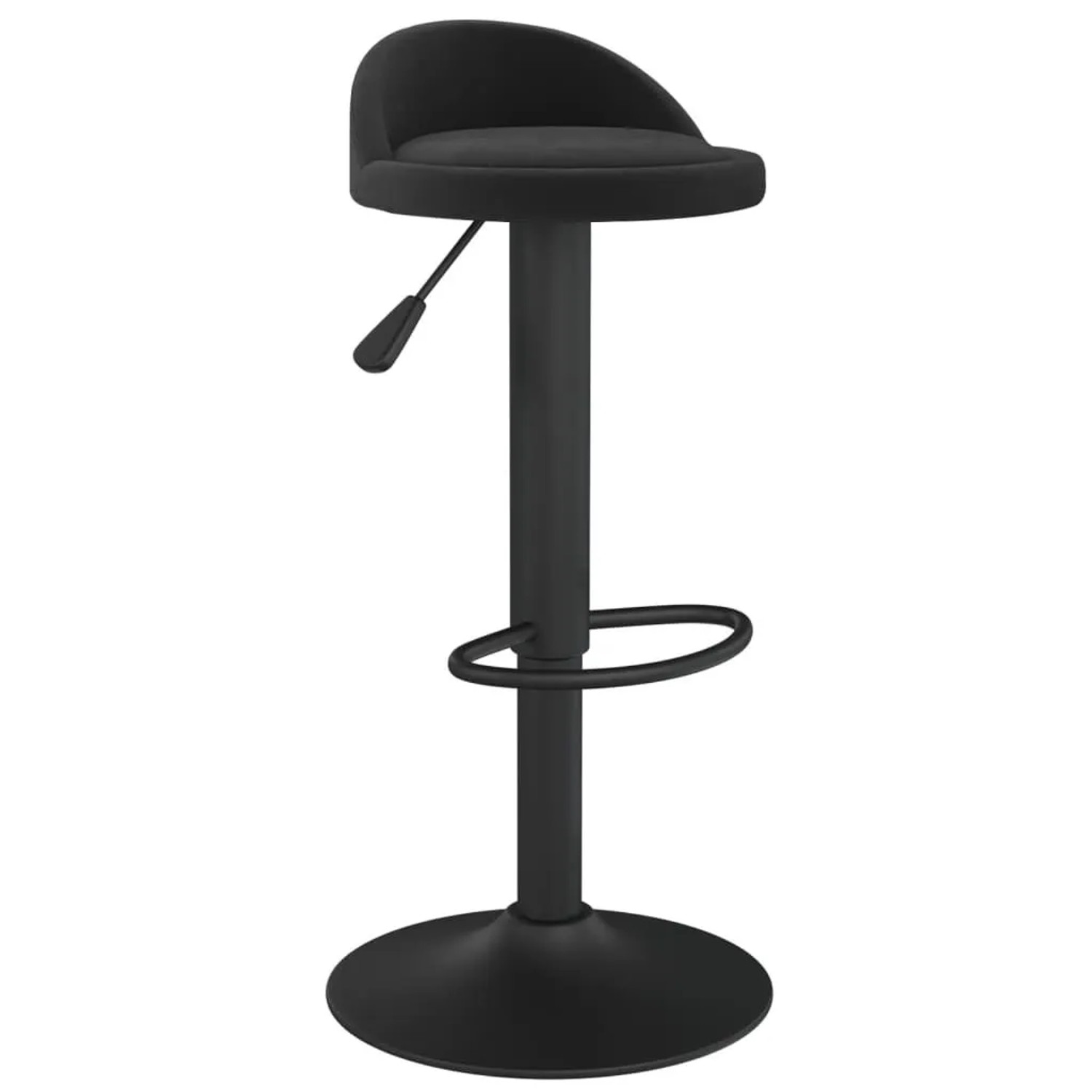 vidaXL Barhocker Schwarz Samt 333587