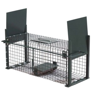 Moorland Safe Lebendfalle mit 2 Eingängen, geeignet für Ratten, Marder und Mäuse.