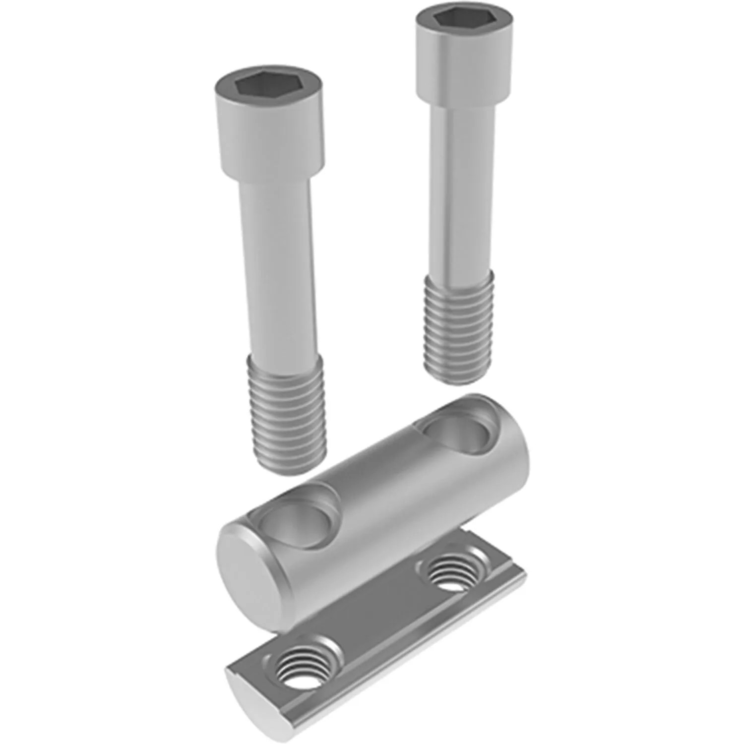 Fath Bolzenverbinder IPS Item System Nut 8 Stahl Verzinkt 10 Stück