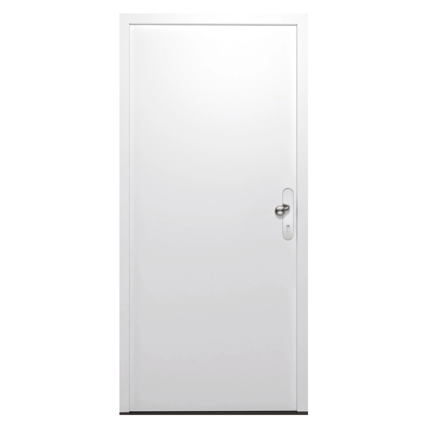 Hörmann Sicherheitstür KSI Thermo46 Verkehrsweiß 100 cm x 212,5 cm DIN R