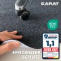 Floordirekt Bodenschutzmatte Viking Polyester Rutschhemmend Dunkelgrau 100 x 120 cm_4
