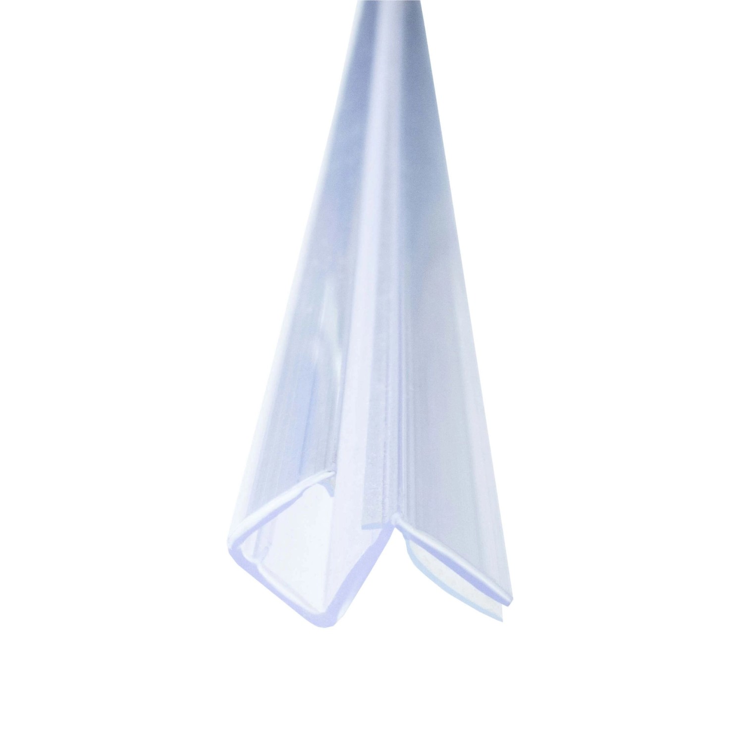 Bagnoxx Duschdichtung 90 Grad Anschlagdichtung 2m für 8mm Glas Transparent