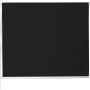 Schwarzes Peddy Shield Sonnenrollo aus HDPE, 100x240 cm, für Innen- und Außenbereich.