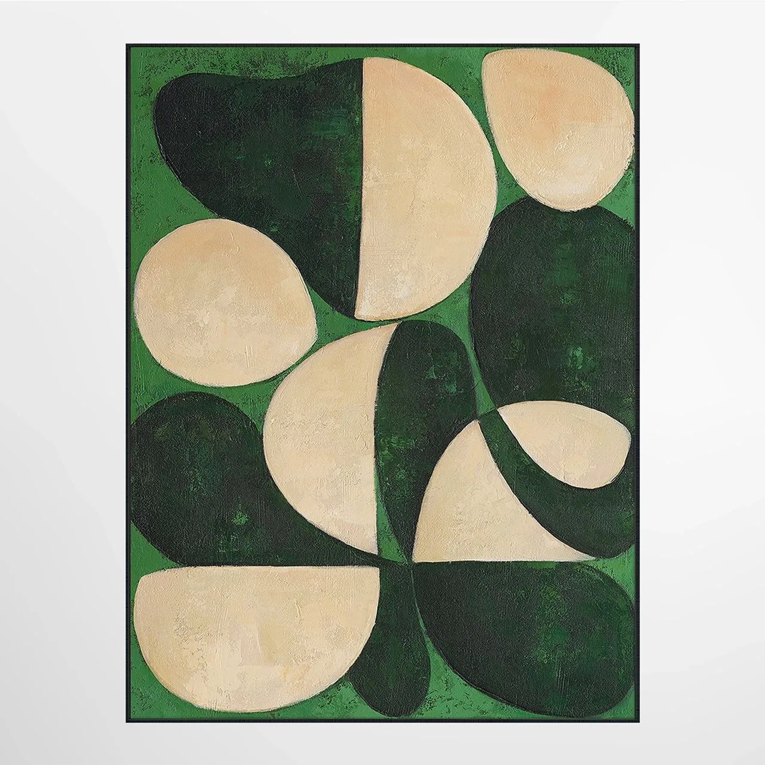 ArtUniverse Leinwandbild Green Sonata 90 x 120 cm