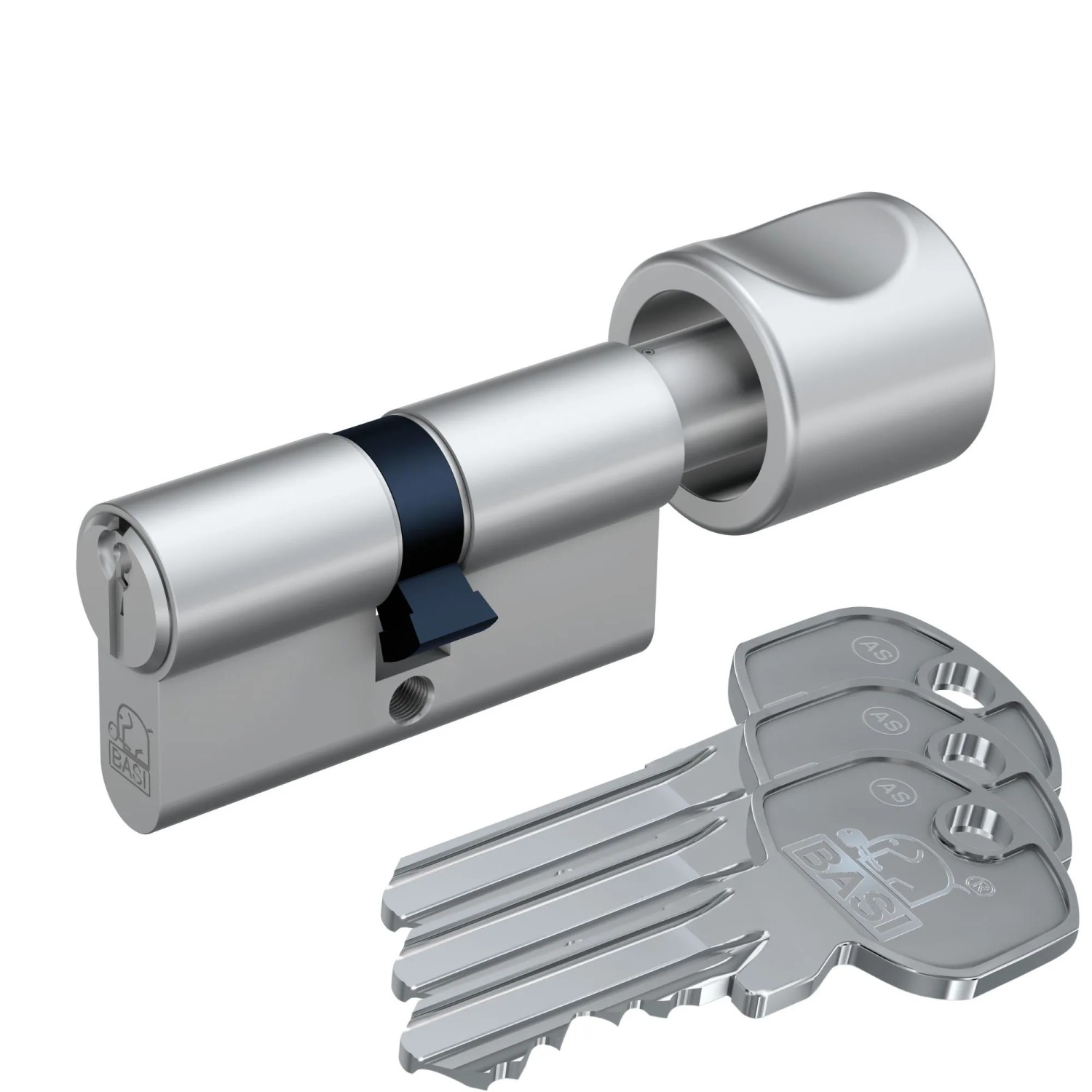 Thumbnail - Basi - AS - Profil-Knaufzylinder - K30/35 mm - Verschiedenschließend