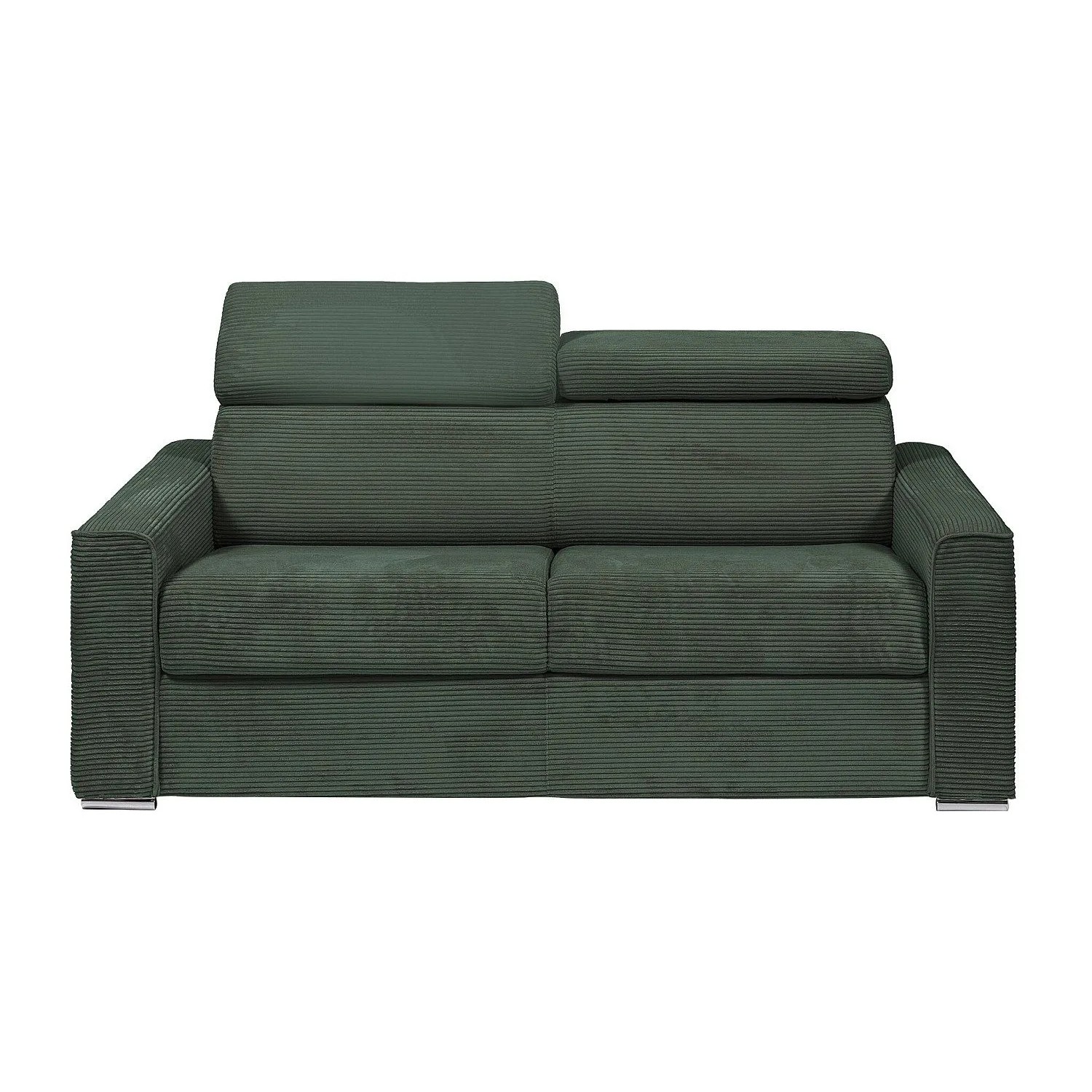 Vente-unique Schlafsofa Vizir Grün 196 cm