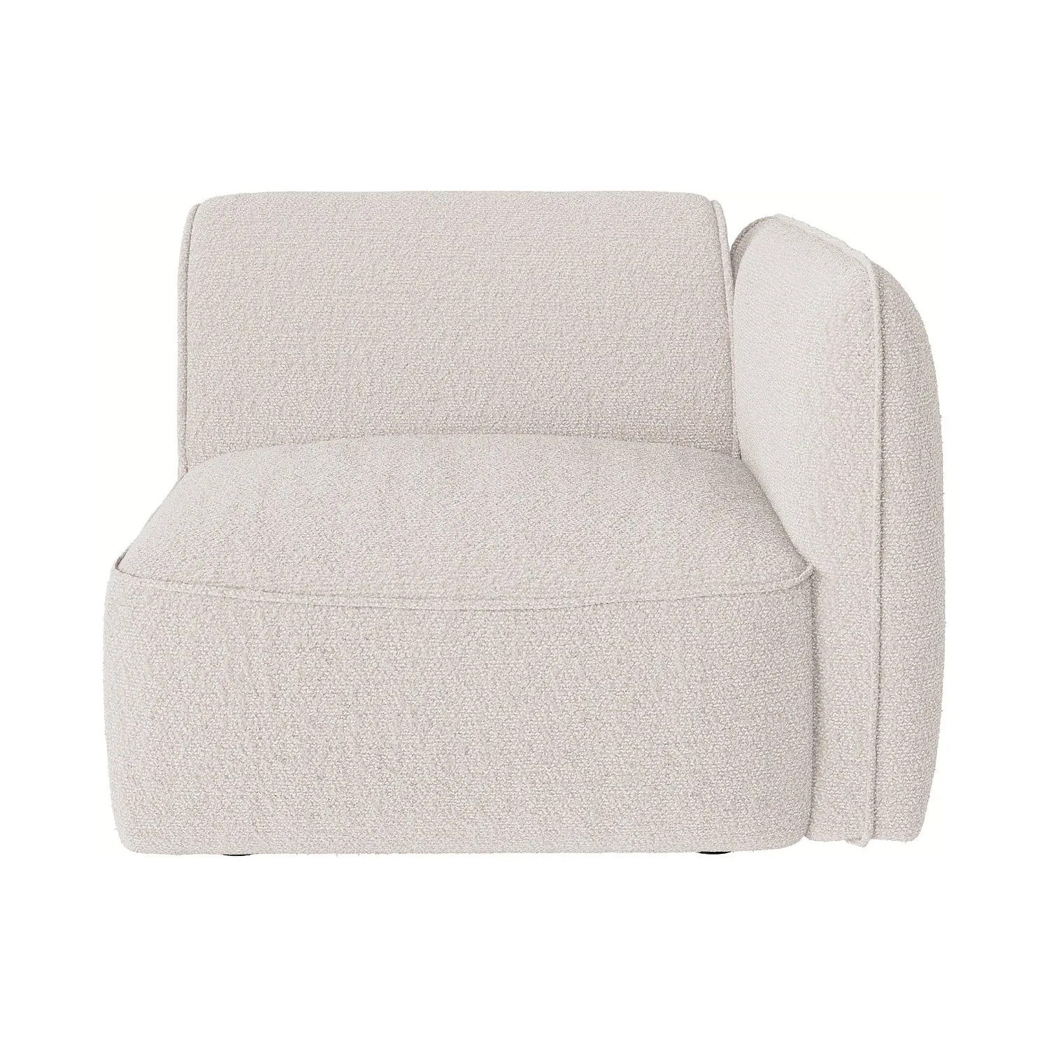 Vente-unique Sessel Mit Gerader Rückenlehne Camilio Beige 98 cm