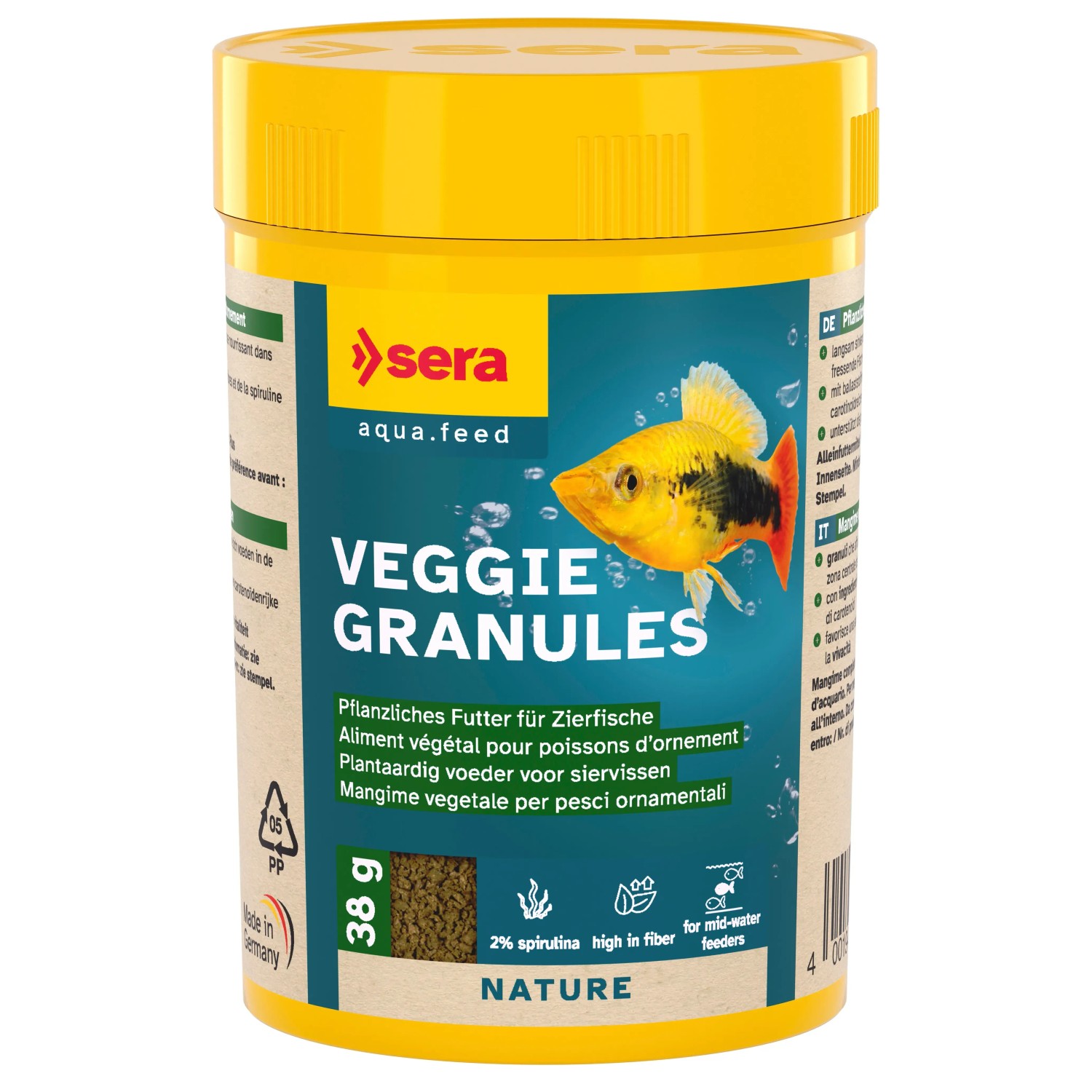 Sera Fischfutter-Granulat Veggie Granules 100 ml 38 g