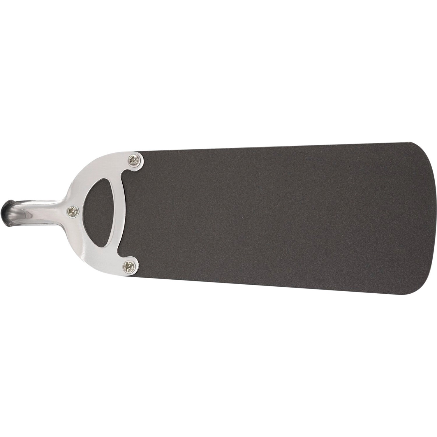 Detailaufnahme: Flügel (Graphit) des GLOBO Deckenventilators Ugo, 76 cm. Buche-Optik optional.