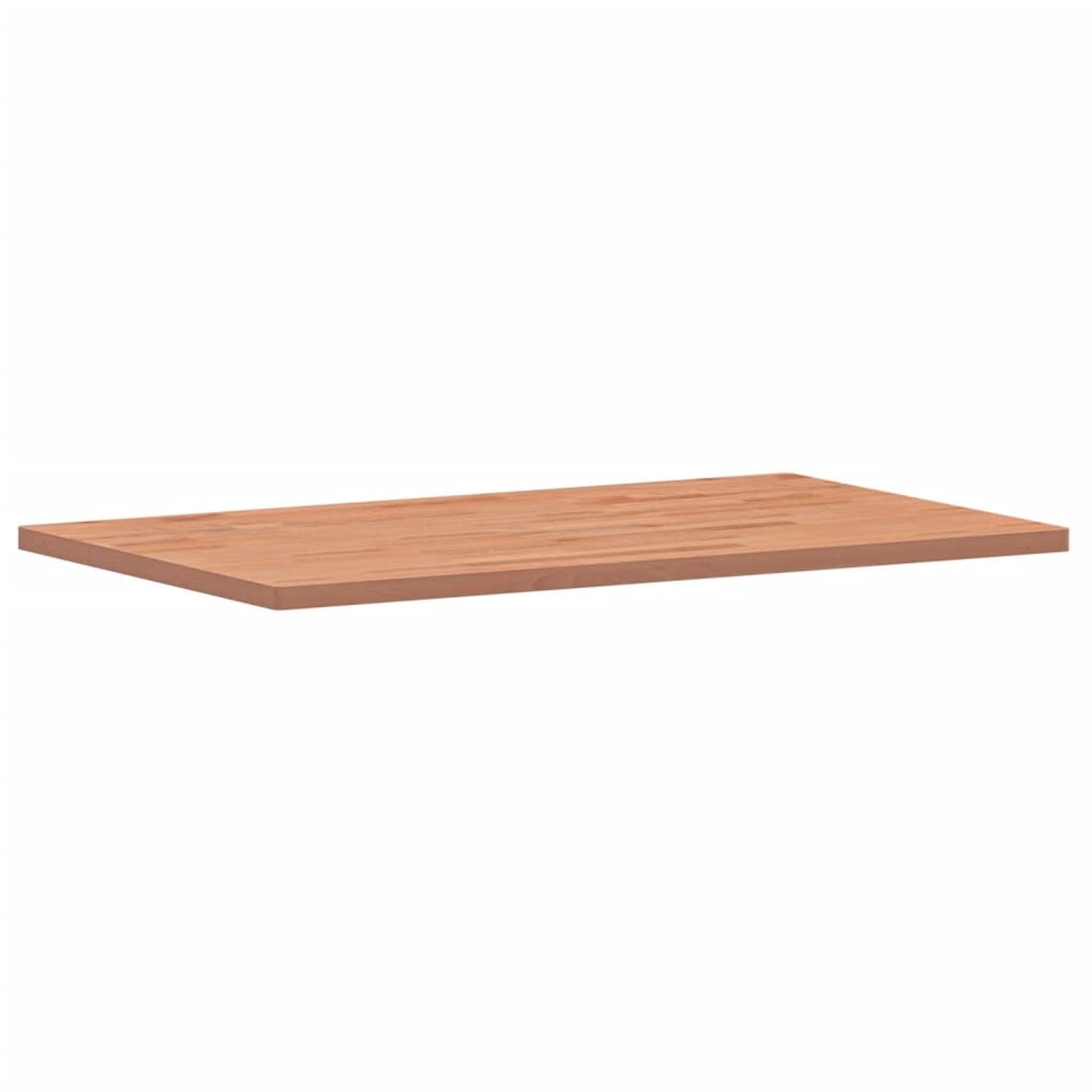 Waschtischplatte aus Buche, 100x60 cm, Massivholz für Badmöbel und Waschtische.