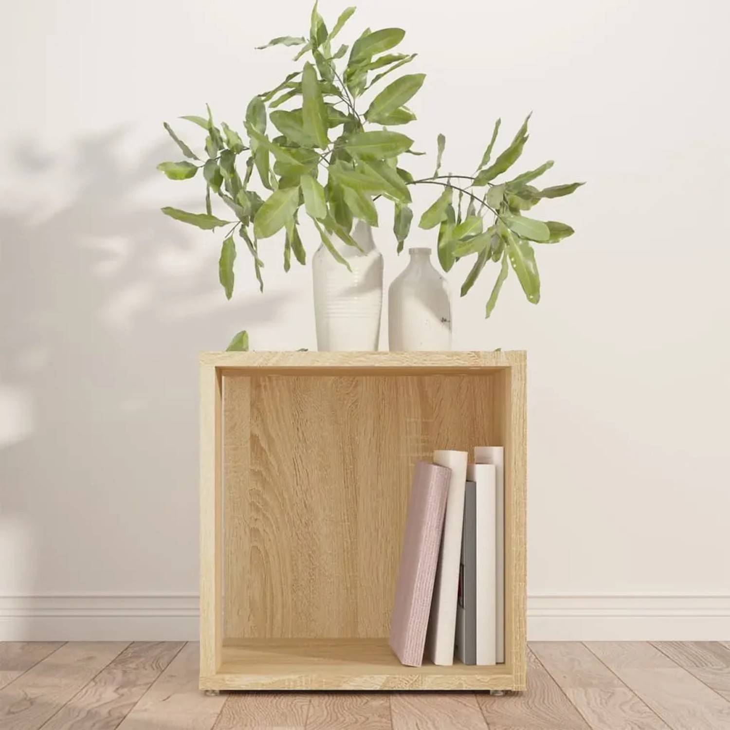 vidaXL Kleiner Beistelltisch Sonoma-Eiche 33 x 33 x 34,5 cm Holzwerkstoff kaufen bei OBI