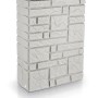 Arves Regentonne Maurano 300 l in Granit-Optik. Wassertonne mit Mauerstruktur und sicherem Deckel.
