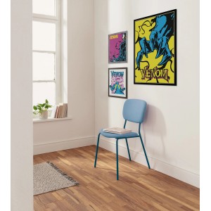Komar Wandbild Marvel Venom Colourful Claw 50 cm x 70 cm Blau