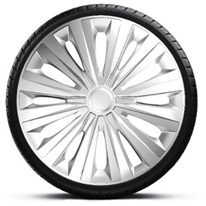 Radzierblende Multi 16 Zoll in Silber für Stahlfelgen.