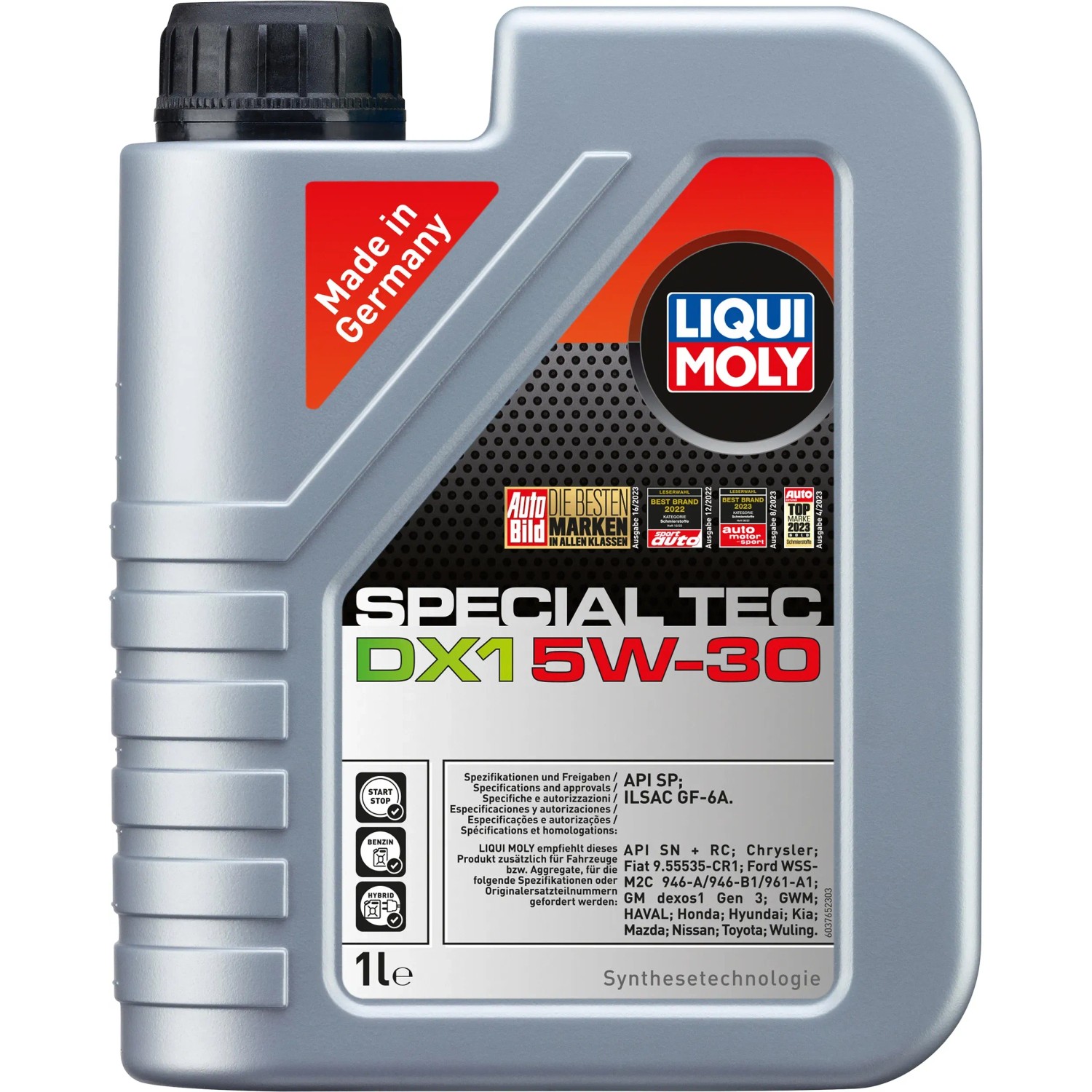 Liqui Moly Leichtlaufmotoröl Special Tec DX1 5W-30 1 l