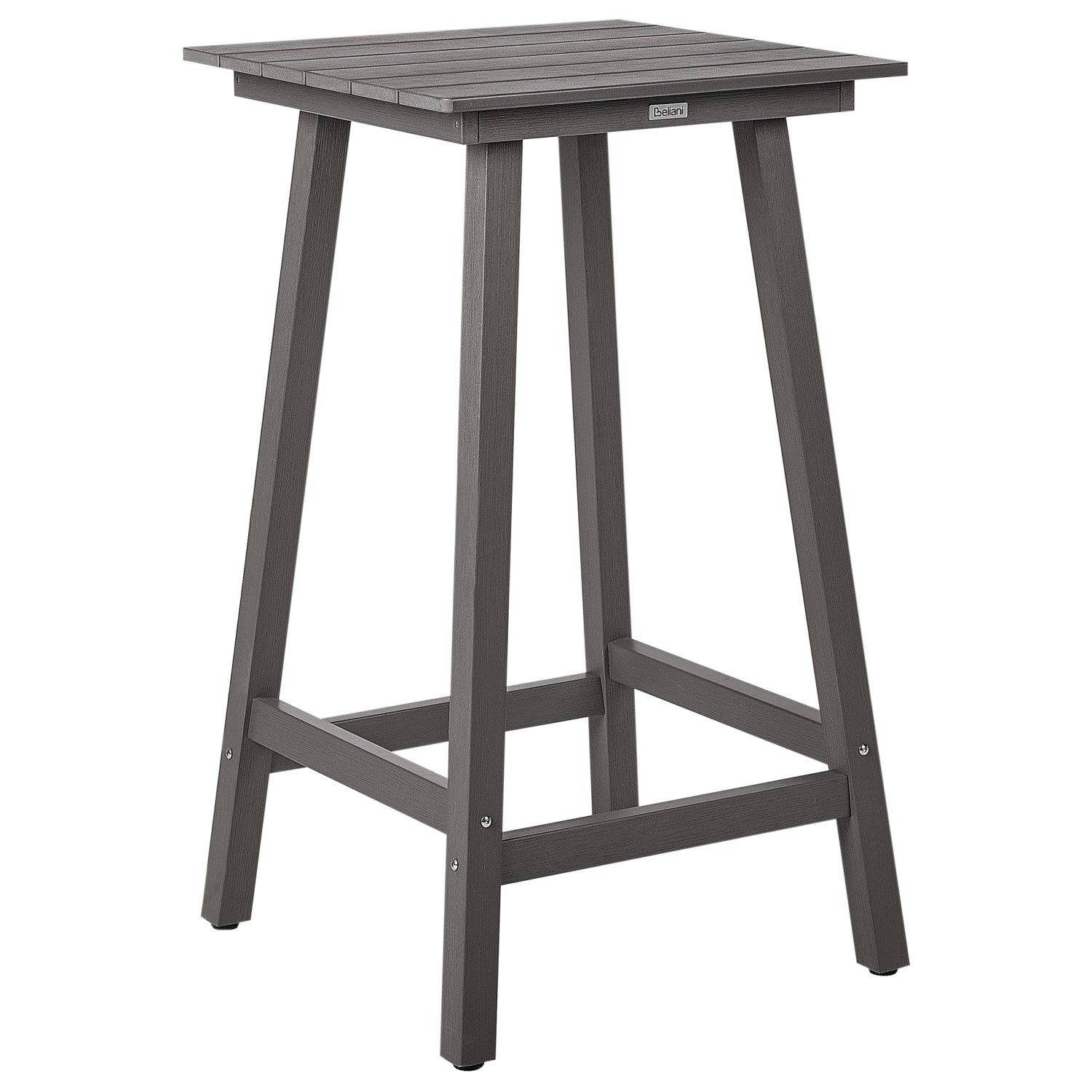 Beliani Gartentisch ADIRONDACK Dunkelgrau 60x59x103 günstig online kaufen