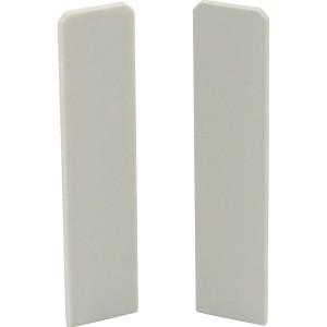 Endkappen Cubica 60 in Seidengrau für Laminat- und Parkettzubehör.