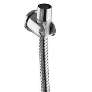 PaulGurkes Bidet Set Brauseschlauch Halter Wandanschlussbogen 120cm