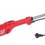 Rothenberger Elektro Unkrautvernichter mit rotem Gehäuse und silbernem Hitzekegel.