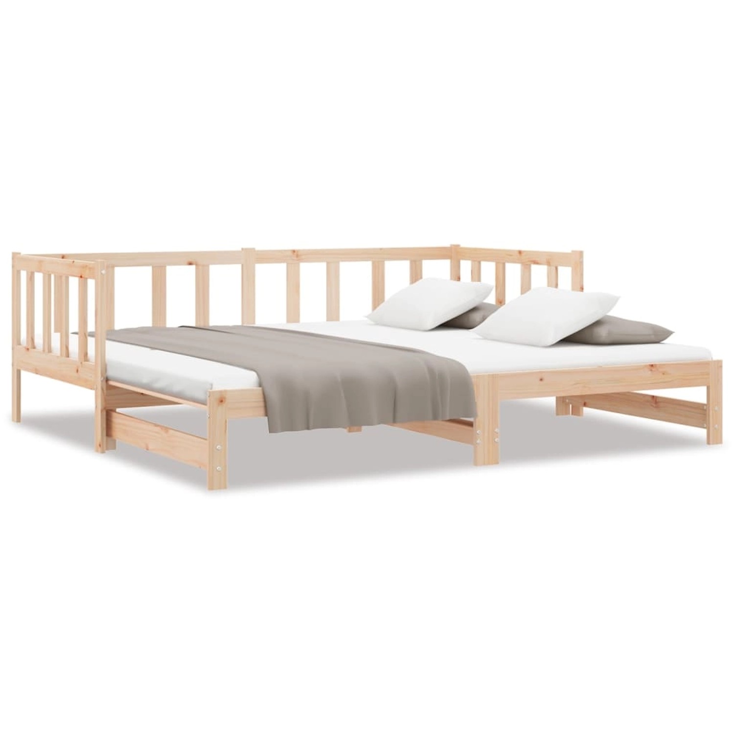vidaXL Tagesbett Ausziehbar 90x200 cm Massivholz Kiefer1930377 günstig online kaufen