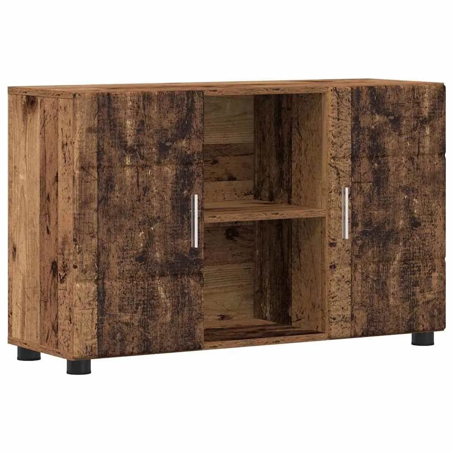 vidaXL Sideboard FLORIN Altholz 88,5 x 30,5 x 55,5 cm Holzwerkstoff 880299
